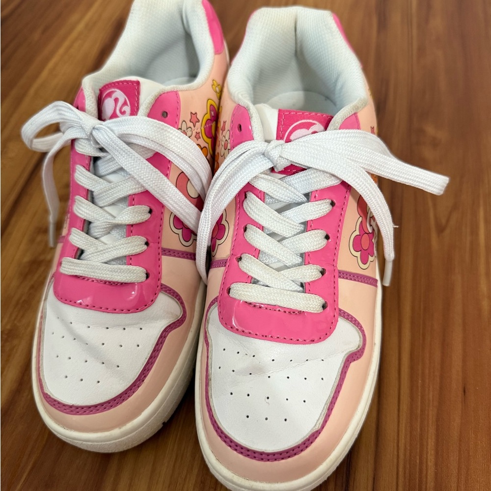 Women’s‎ US Size 7 Barbie Sneakers Pink White Skater Shoes